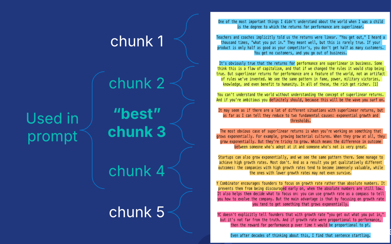 Figure 8: Retrieve surrounding chunks