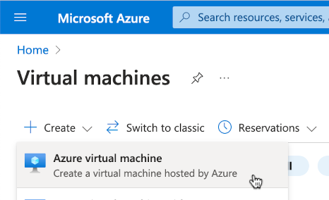 azure virtual machine