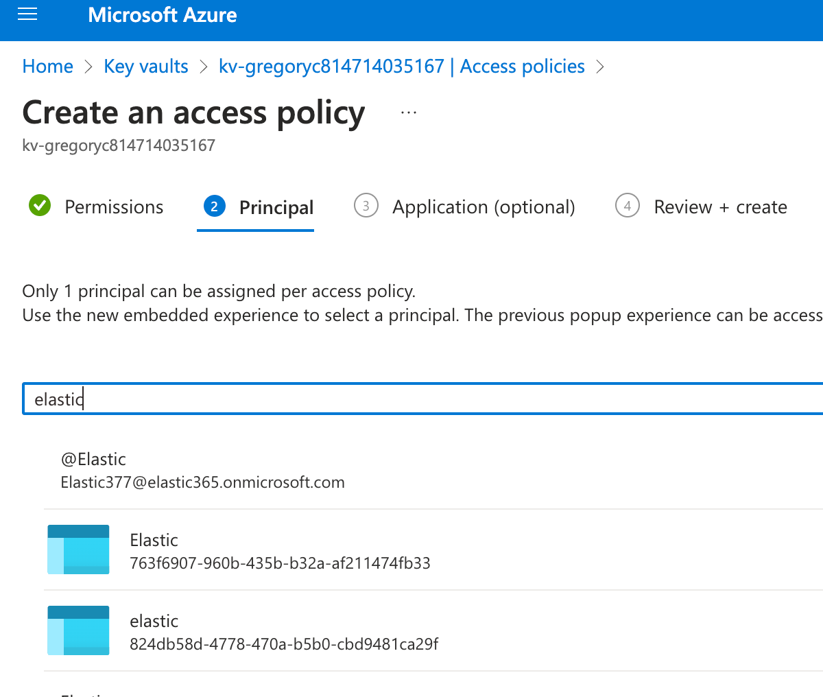 create access policy