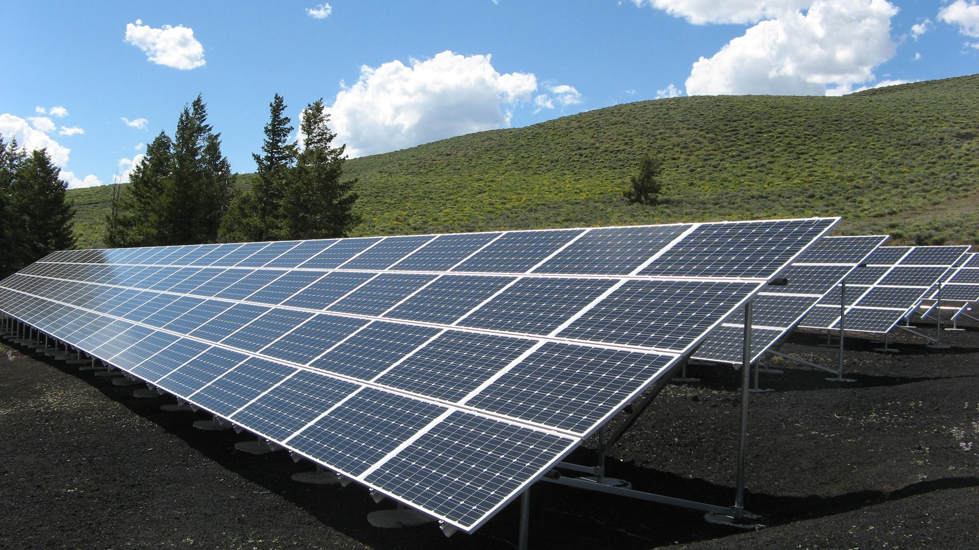 Solarprojekt der RWE Supply & Trading