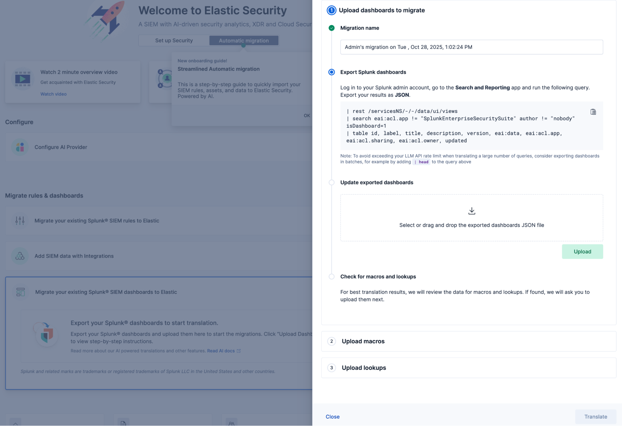 scanning for references to macros and lookups screenshot