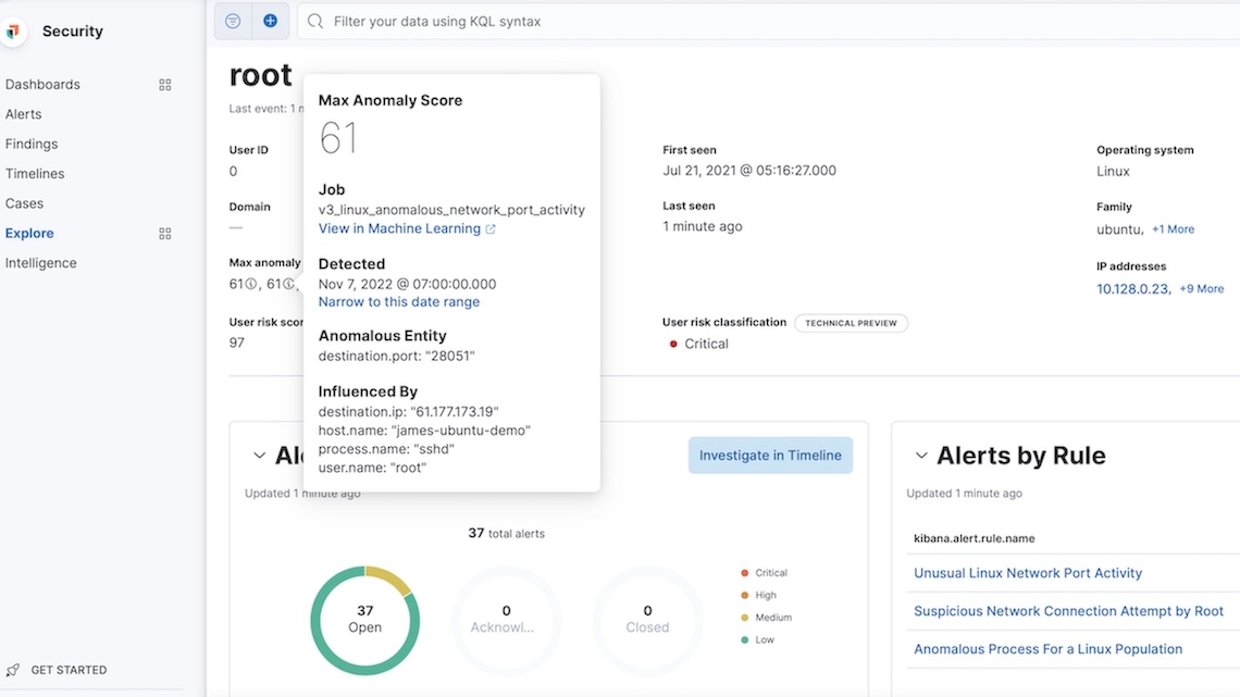 Elasticsearch machine learning use 2024 cases