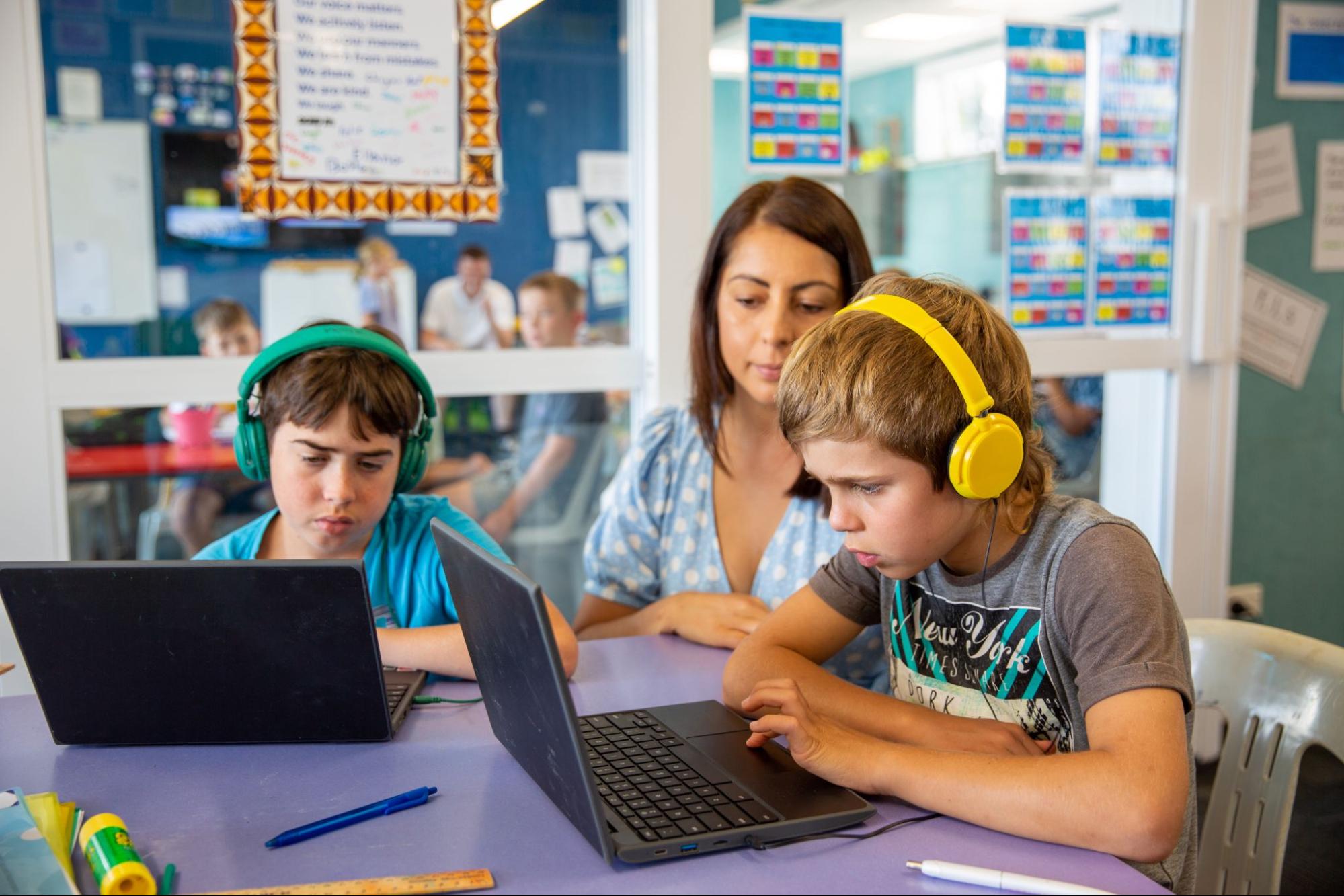 Network for Learning helps provide a more seamless and secure experience for students and educators across New Zealand (Maungaturoto Primary School)