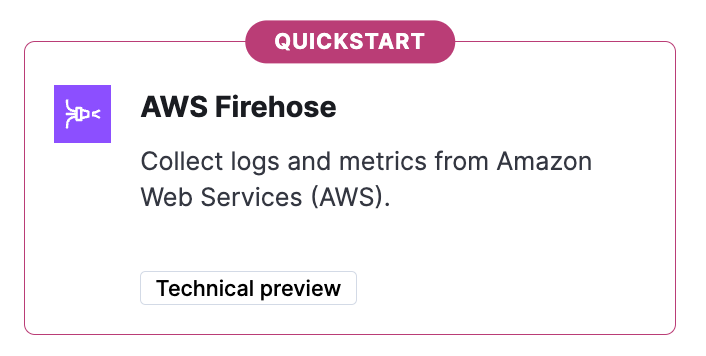 aws firehose quickstart