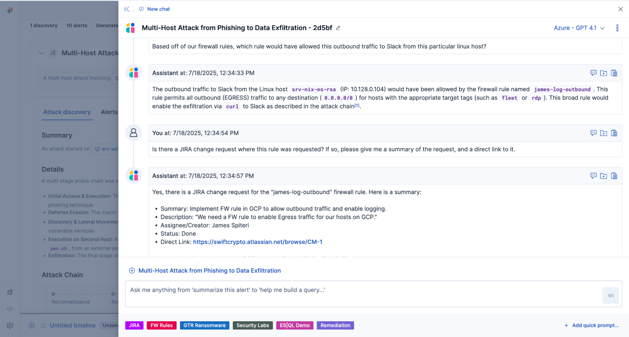 elastic ai assistant