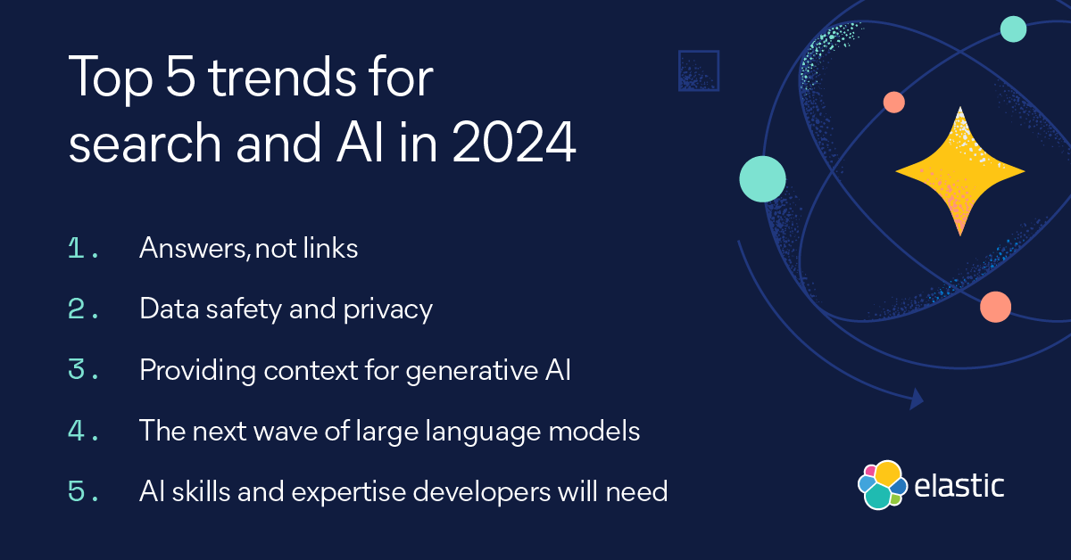 top 5 trends for search and AI in 2024