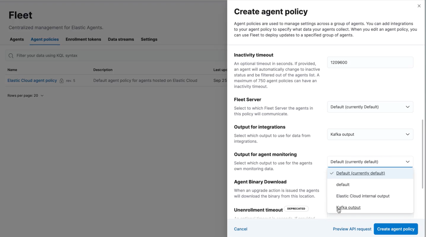 3 - create agent policy
