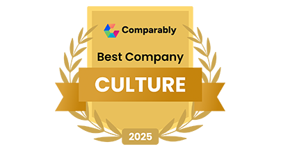 Comparably Best Company Culture 2025 logo
