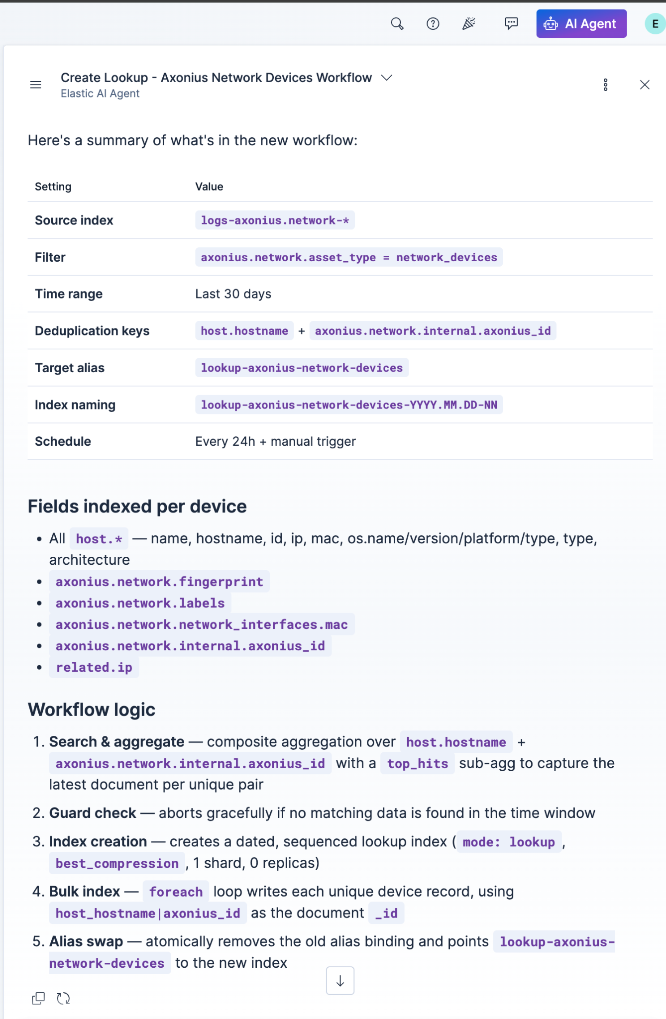 Elastic Agent Builder
