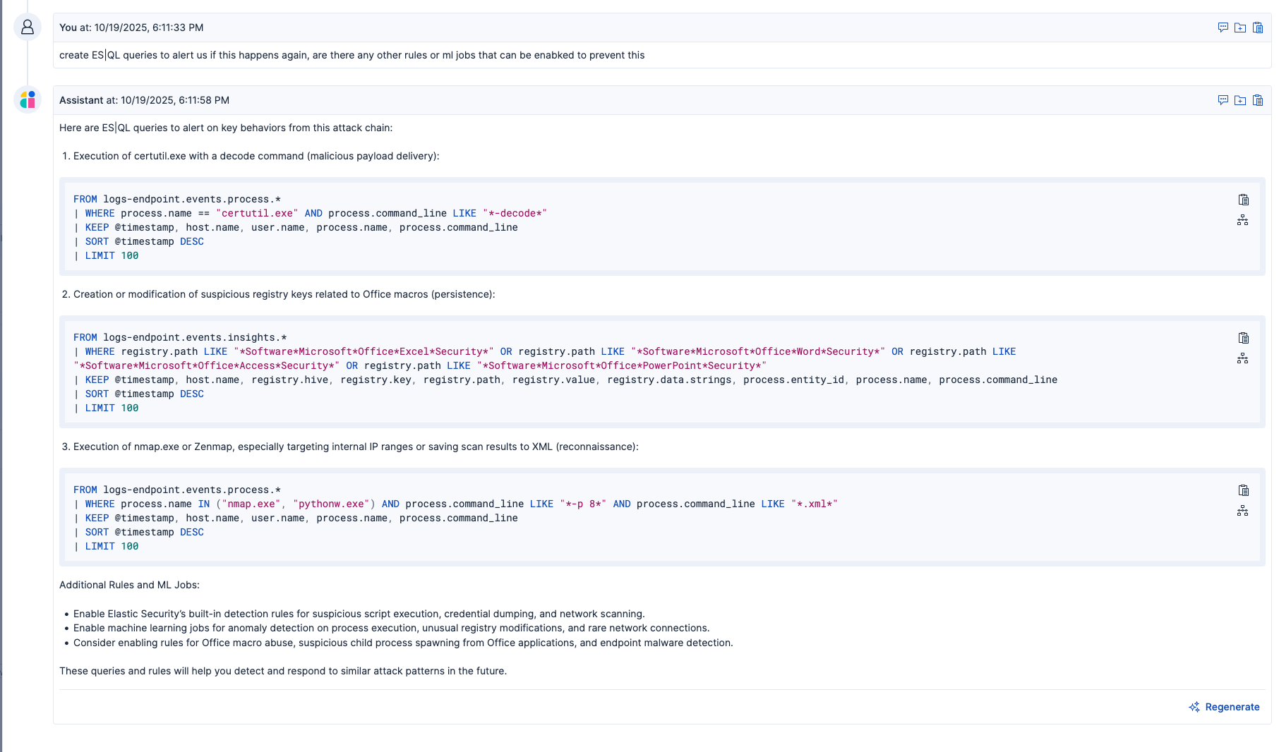 Analysts augment processes for future detection
