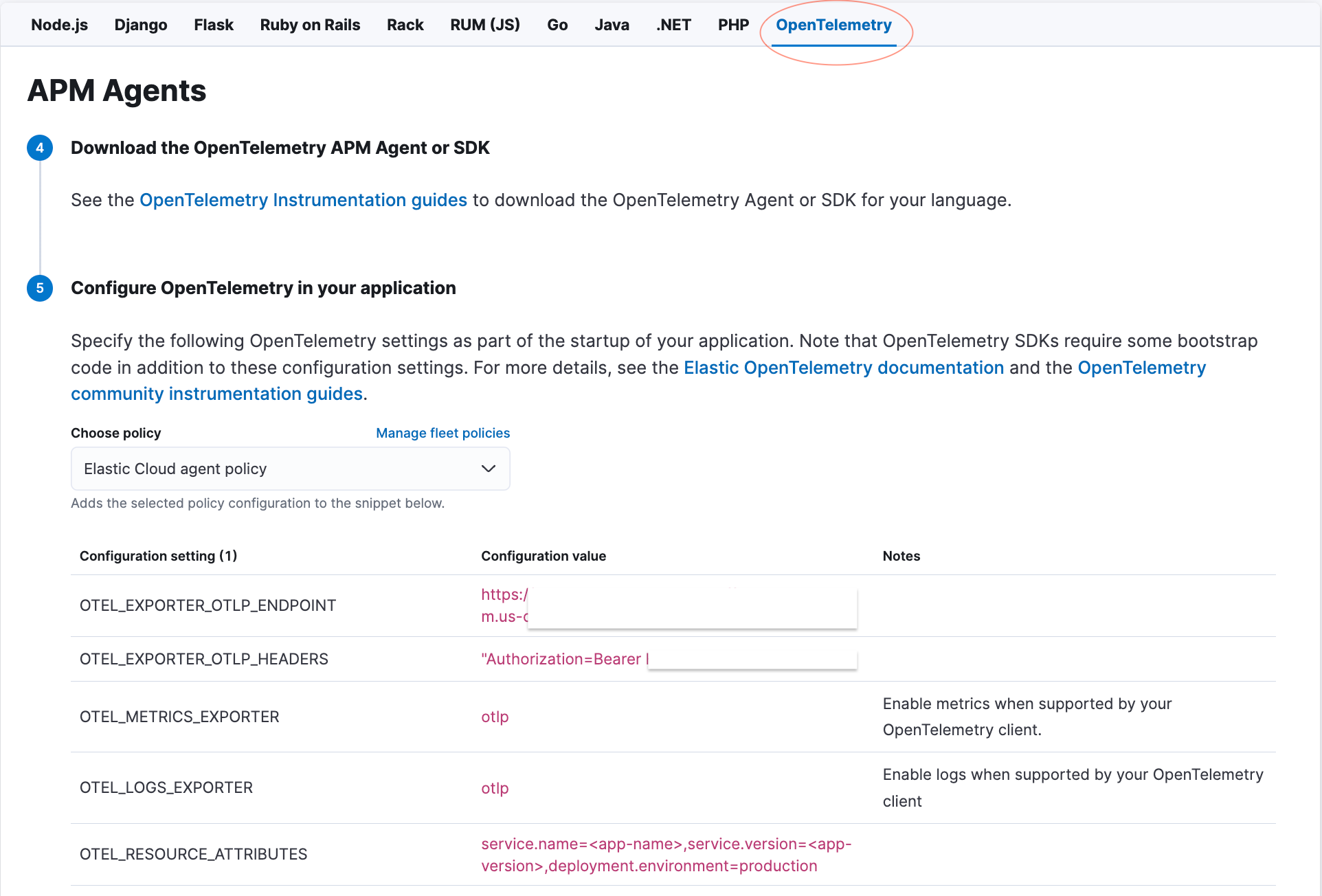 Auto instrumentation of .NET applications with OpenTelemetry