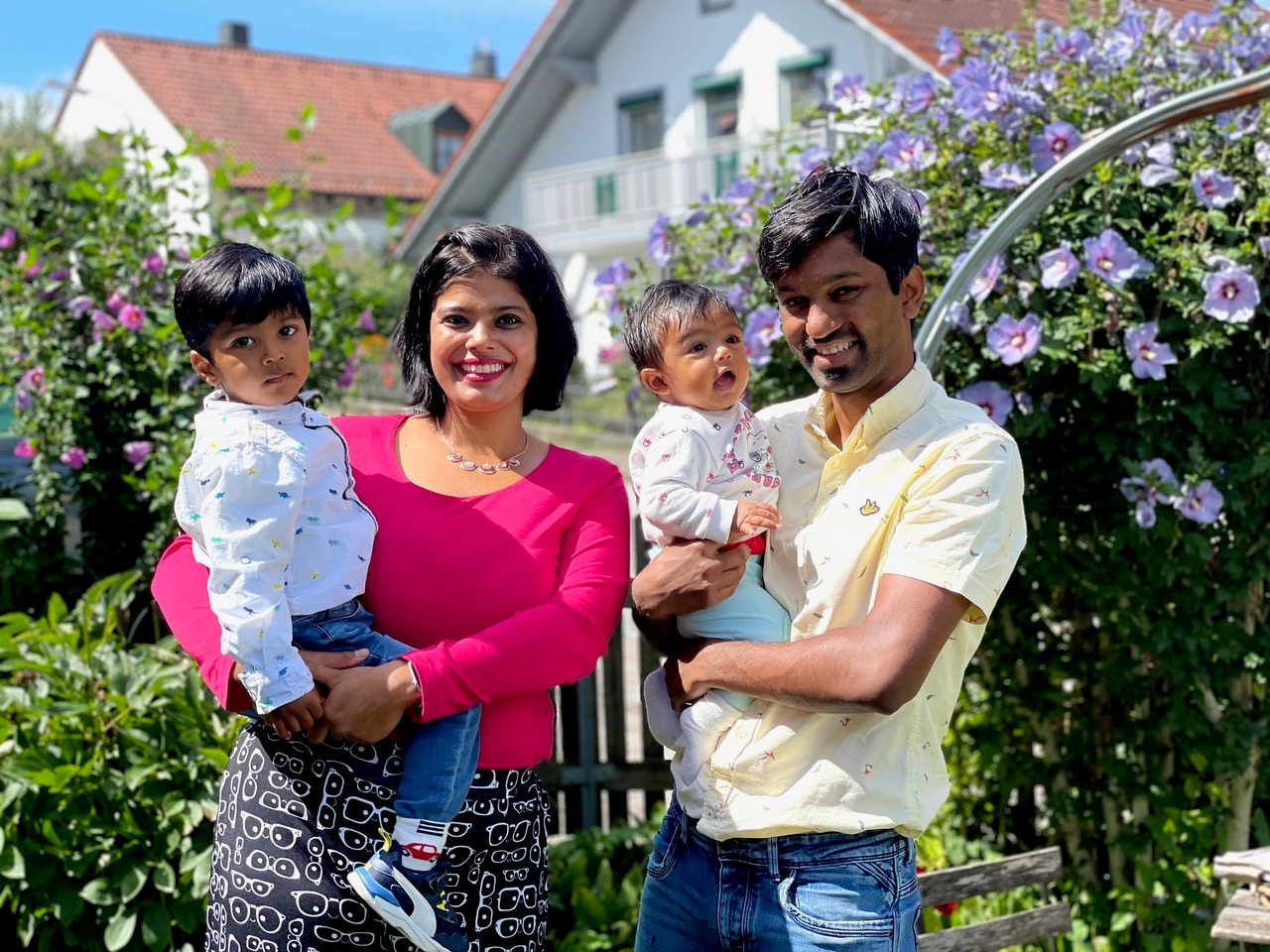 Ankitaa Bhowmick and family