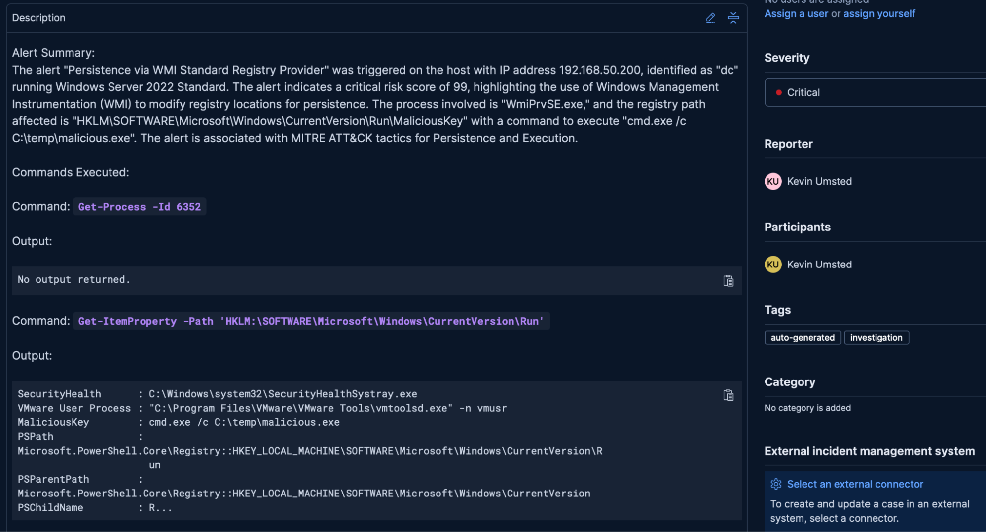 Kibana security case