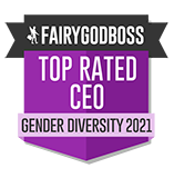 Fairygodboss - Top rated CEO gender diversity 2021