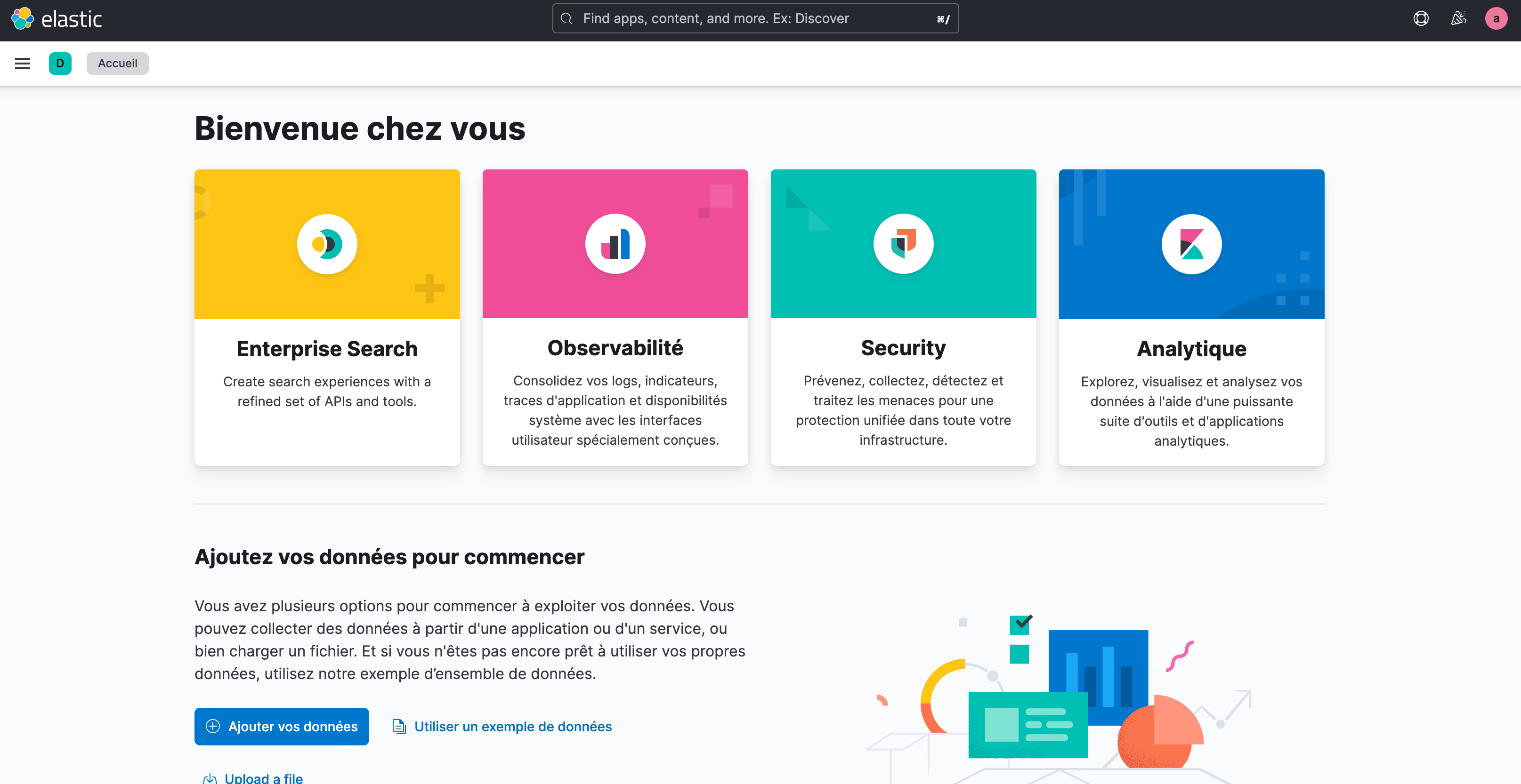 Kibana UI translated in French