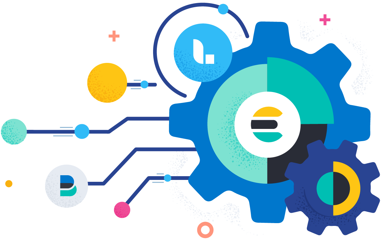 Elasticsearch Beats Electronics Logo Logstash Kibana, elastic,  miscellaneous, text, rectangle png