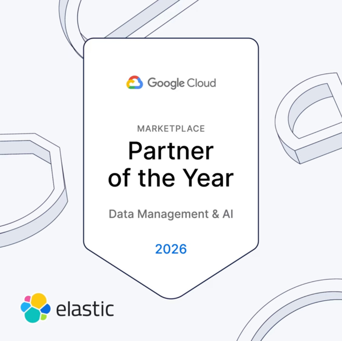 Google Cloud Partner of the Year Data Management & AI 2026 logo