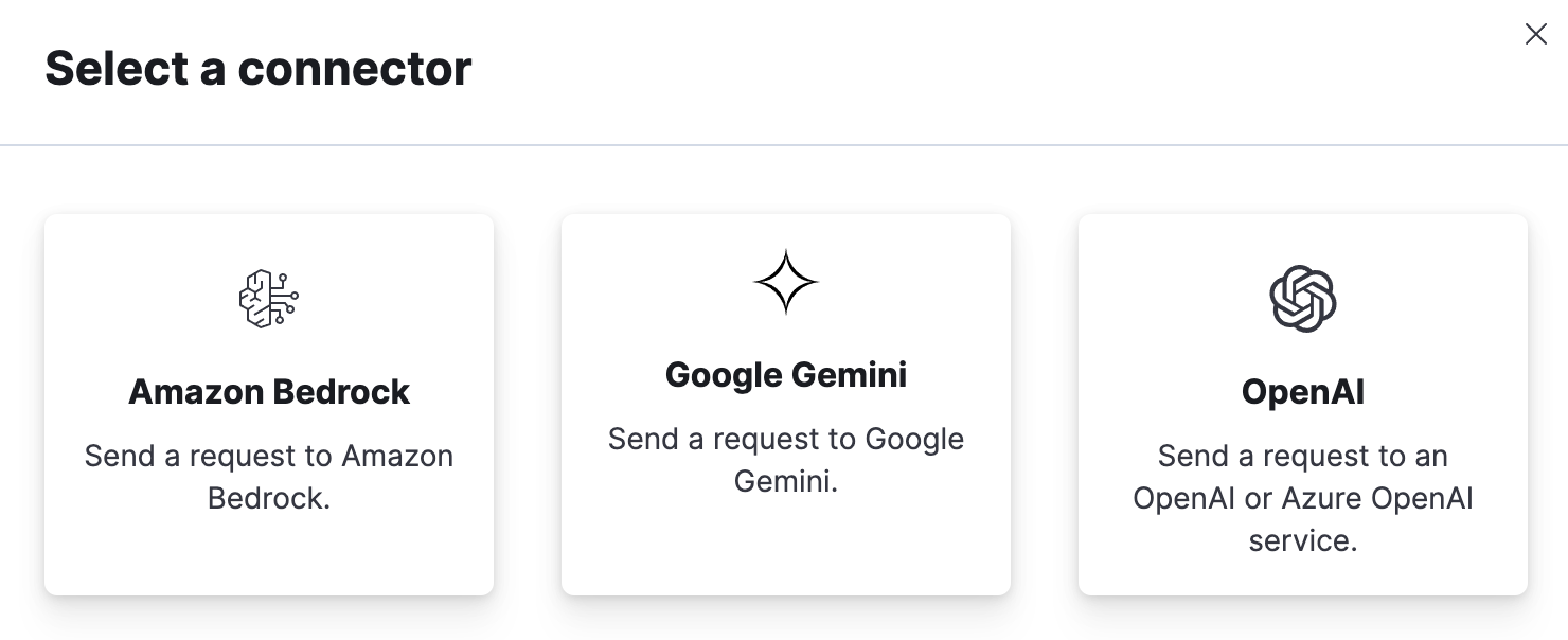 connector selection