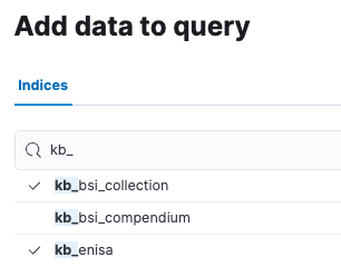 add data to query