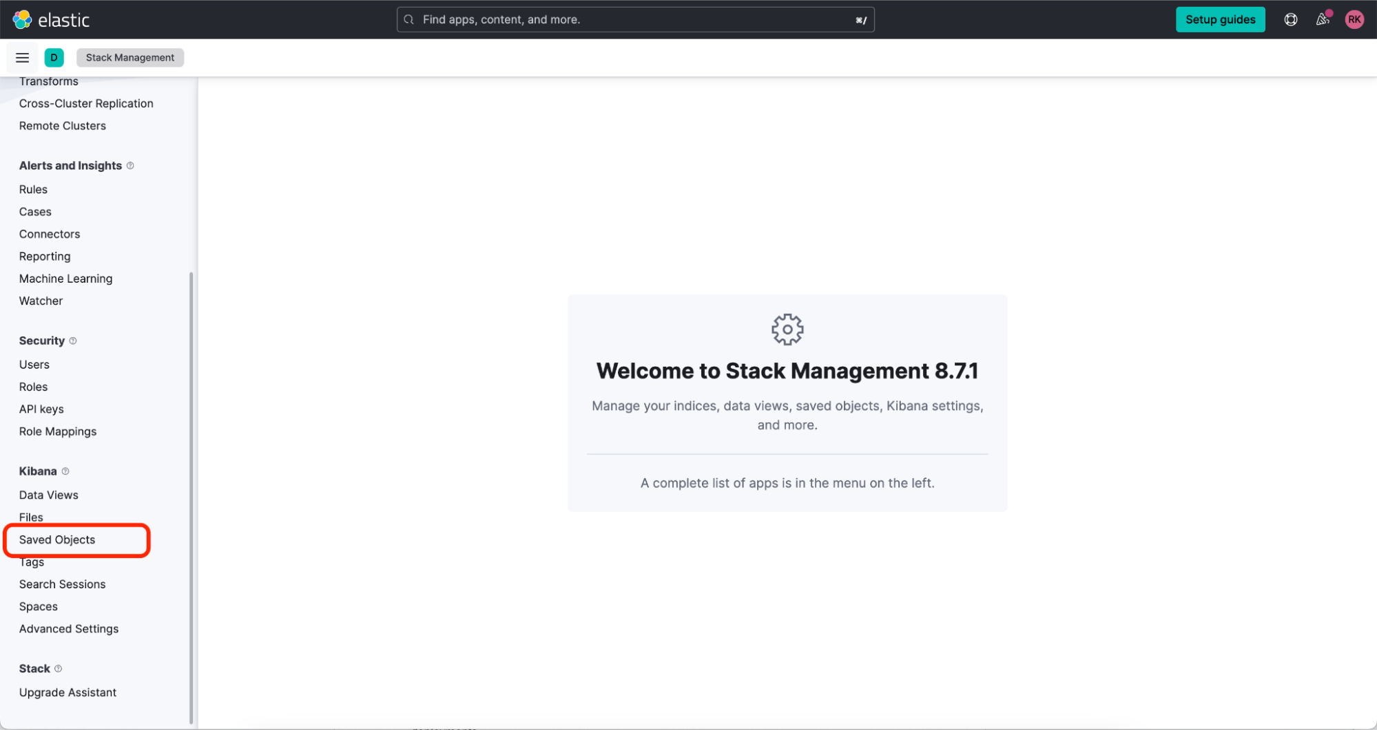 welcome to stack management