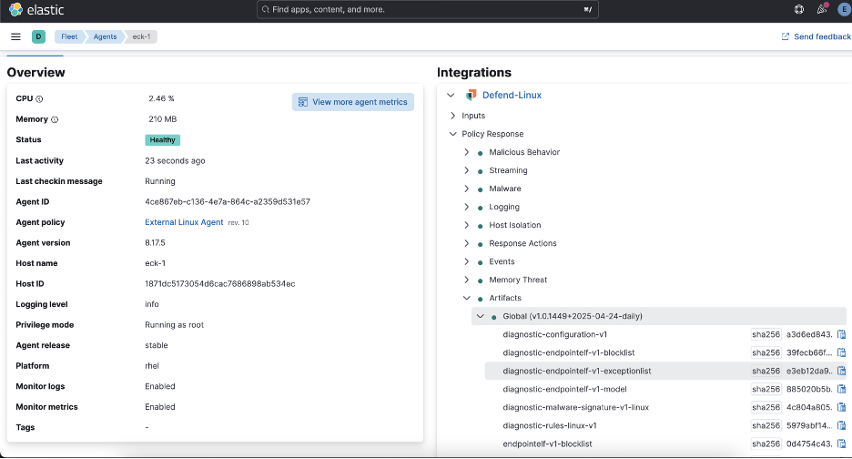 overview integrations side by side view
