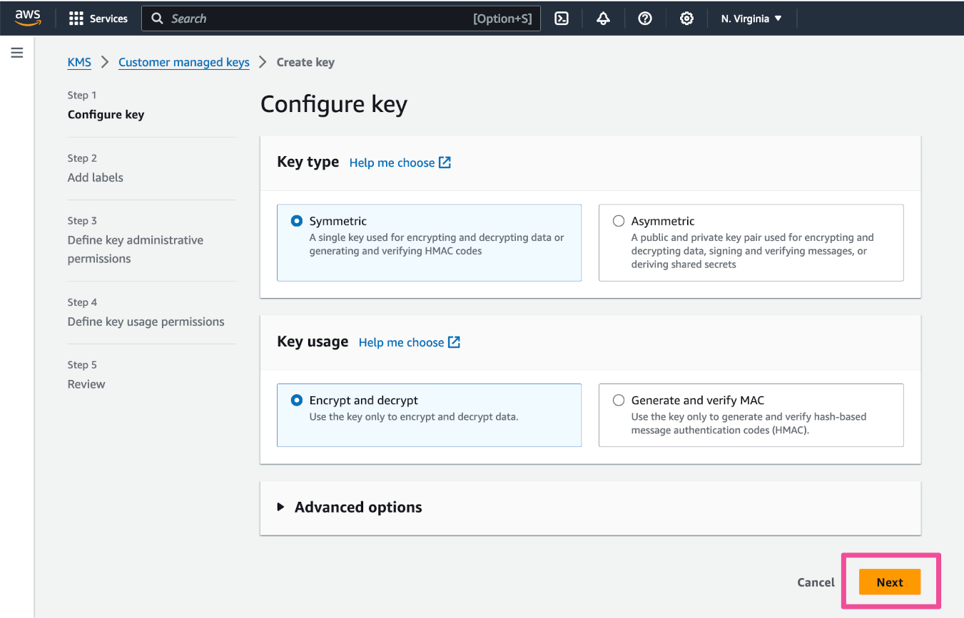 config key