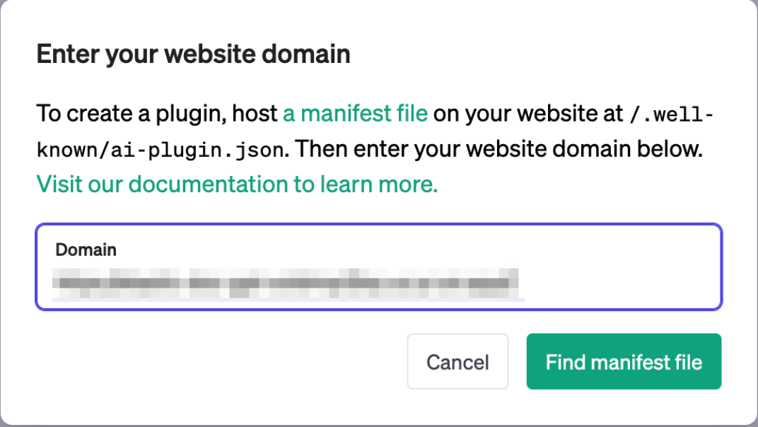 ingresa tu dominio de sitio web