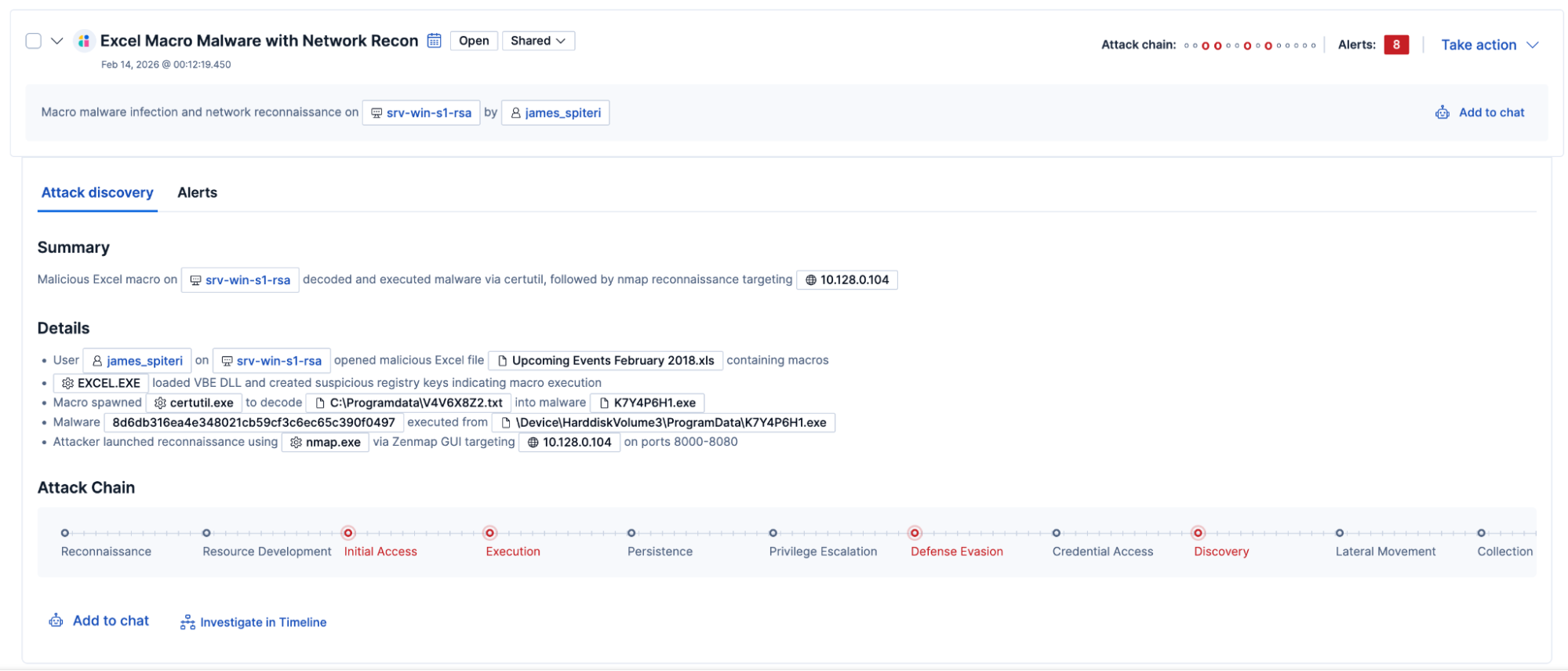 Elastic Attack Discovery