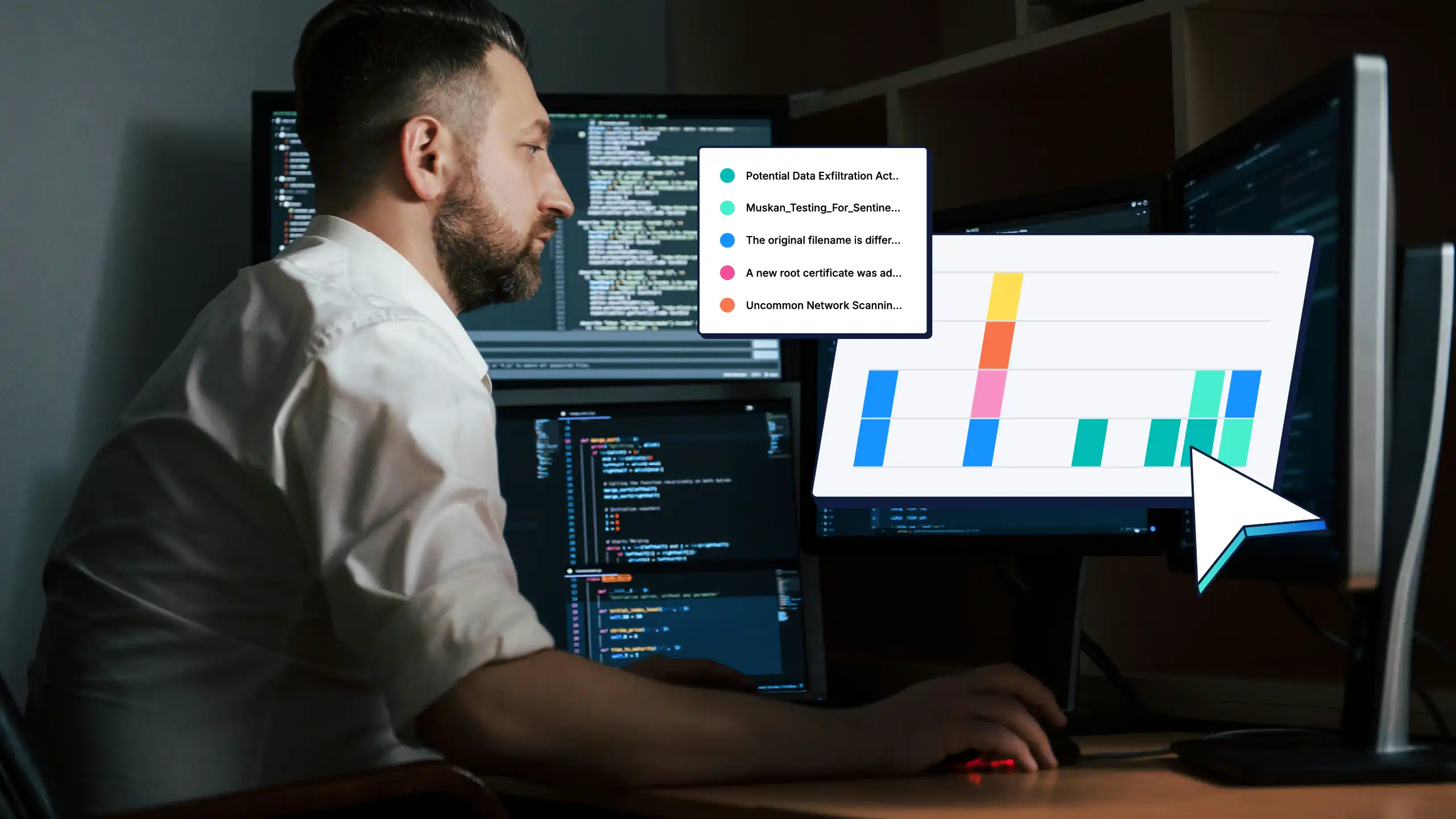 Adversarial attacks on AI systems