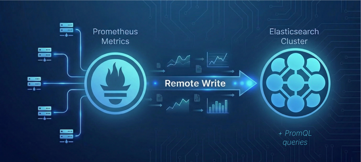 Prometheus metrics to Elasticsearch cluster