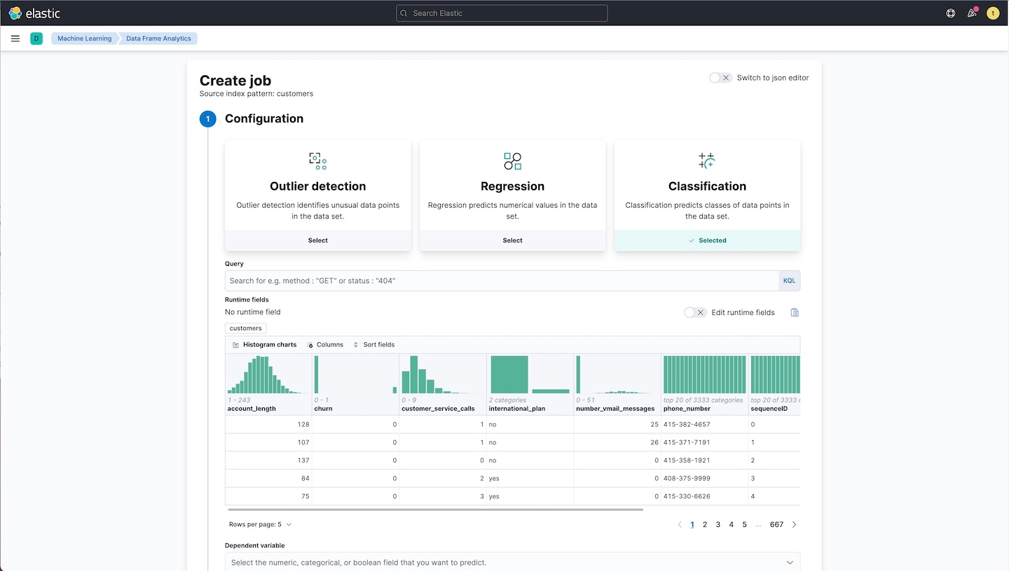 Elasticsearch hot sale machine learning